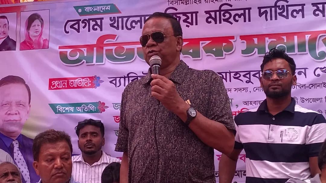 সন্ত্রাস-চাঁদাবাজির বিরুদ্ধে কঠোর হুঁশিয়ারি ব্যারিস্টার খোকনের