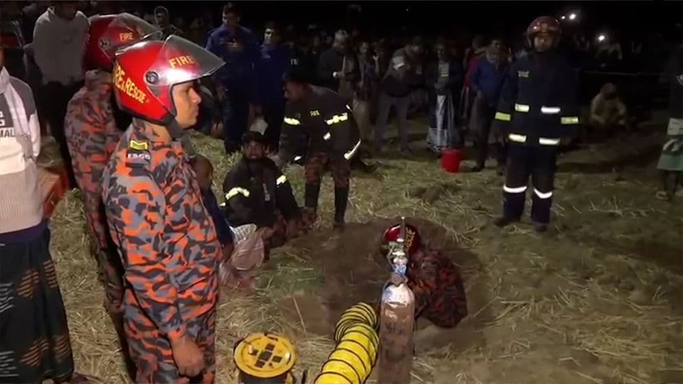 ২১ ঘণ্টায়ও উদ্ধার হয়নি শিশু সাজিদ