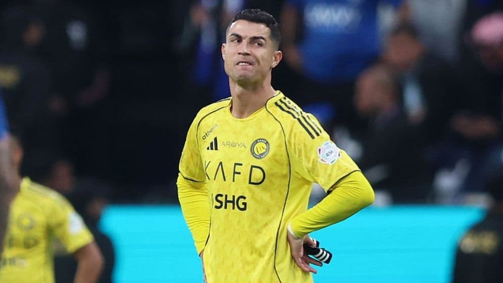 গোল করেও আল নাসরের হারের হ্যাটট্রিক এড়াতে পারলেন না রোনালদো