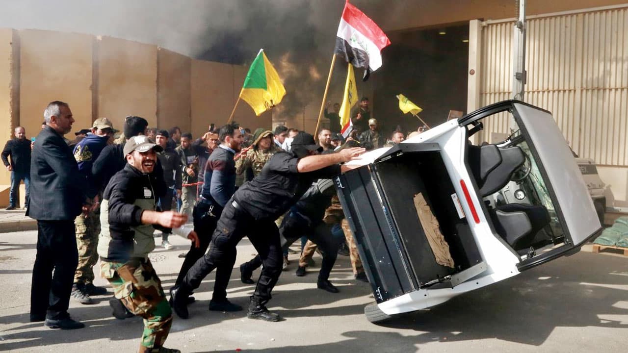 ইরাকে মার্কিন কনস্যুলেটে হামলা