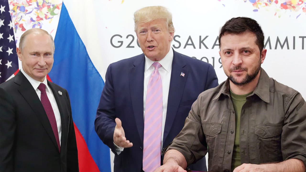 আমরা ইউক্রেন শান্তি সংলাপের চূড়ান্ত পর্যায়ে আছি : ট্রাম্প